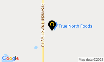 True North Foods in Carman map