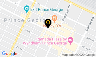 True North Injury Lawyers in Prince George map