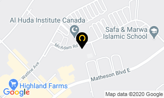Truform Metal Fabrication in Mississauga map