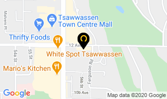 Tsawwassen Acupuncture Clinic in Delta map