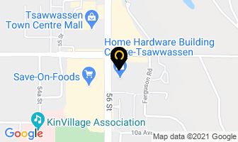 Tsawwassen Arts Centre in Delta map