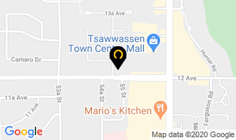 Tsawwassen Massage Therapy Clinic in Delta map