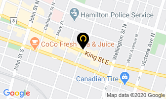 Tsunami Bike Inc in Hamilton map