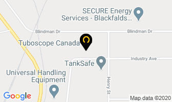Tuboscope Canada in Red Deer County map
