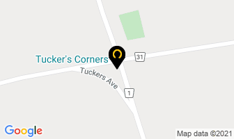 Tuckers Corners Variety in Magog map