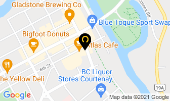 Tulio's Casita Ltd in Courtenay map
