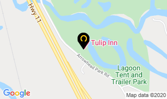 Tulip Inn in Huntsville map