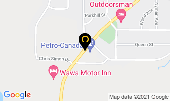 Tulloch Contract Administration Inc in Petawawa map