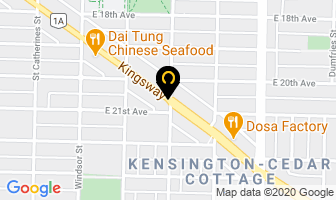 Tung Hing Bakery Ltd in Vancouver map