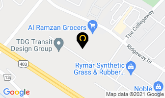 Tuppen Construction Ltd in Mississauga map