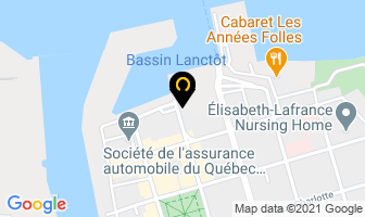Turbines Eoliennes Vertica Inc in Sorel-Tracy map