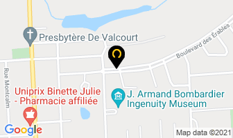 Turcotte Jean Dr in Coaticook map