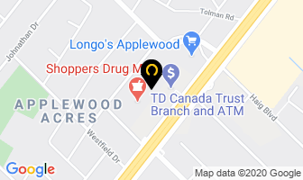 Turf Custom Cleaners in Mississauga map
