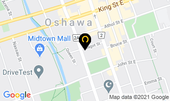 Turner Family Lawyers in Oshawa map
