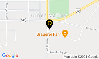 Turner Valley Lodge in Vimont map