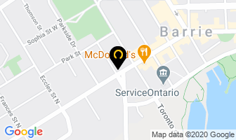 Turner Wellness & Brain Center in Barrie map