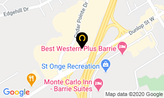 Turning Technologies Canada in Barrie map