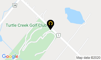 Turtle Creek Golf Club in Hamilton map
