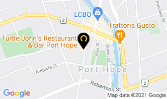 Turtle John's in Port Hope map