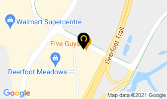 Tutti Frutti Deerfoot Meadows in Calgary map