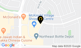 Tux & Bridal Shop in Calgary map