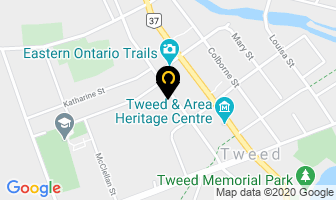 Tweed Public Library in Tweed map
