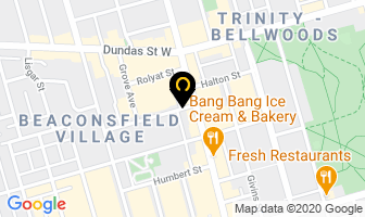 Twelve-O-One Design Creative Consulting in Toronto map