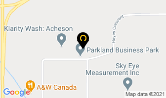 Twin City Excavating Inc in Acheson map