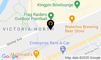Twin City Graphics Inc in Kitchener map