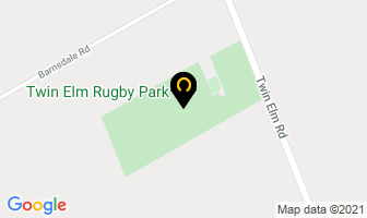 Twin Elm Rugby Park in Guelph map