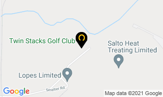 Twin Stacks Golf Club in Sudbury map
