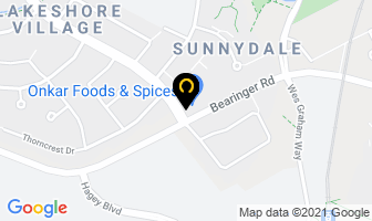 Twincity Pizza in Kitchener map