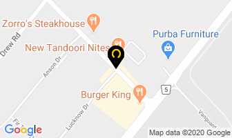 Twisted Sports in Mississauga map