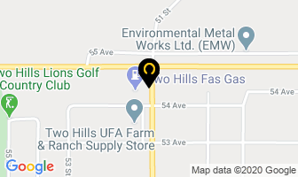 Two Hills Fas Gas in Two Hills map