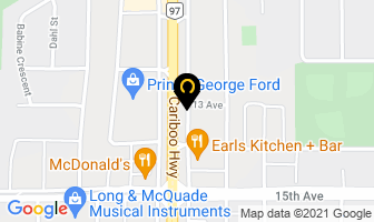 Two Rivers Medical Centre in Prince George map