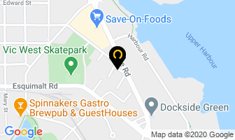 Tyee Co-Op in Victoria map
