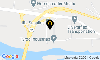 Tyrod Industries Ltd in Prince George map