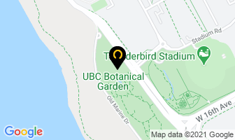 Ubc Botanical Garden in Toronto map