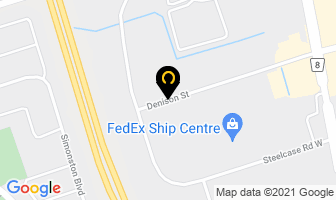 Udec Computer Services in Markham map