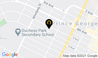 Ultimate Beauty Esthetics in Prince George map