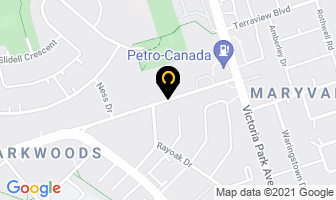 Ultimate Siding in North York map