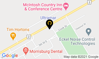 Ultramar in Morrisburg map