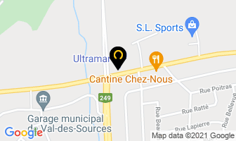 Ultramar in Asbestos map