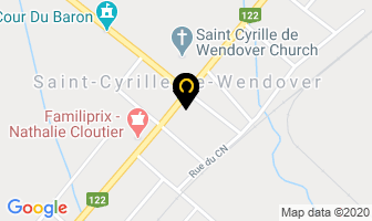 Ultramar in Saint-cyrille-de-wendover map