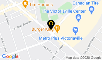 Ultramar in Victoriaville map