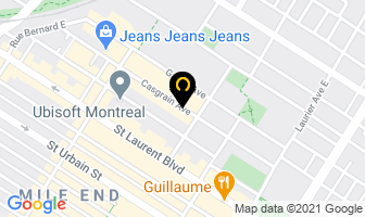 Un Monde in Montreal map