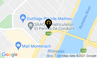 Unid&eacute;a in Beloeil map