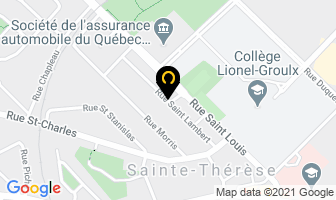 Unifor Local 728 in Sainte-Thérèse map