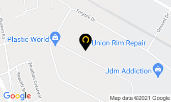Union Rim Repair in Orillia map