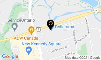 Unionville Spa in Markham map